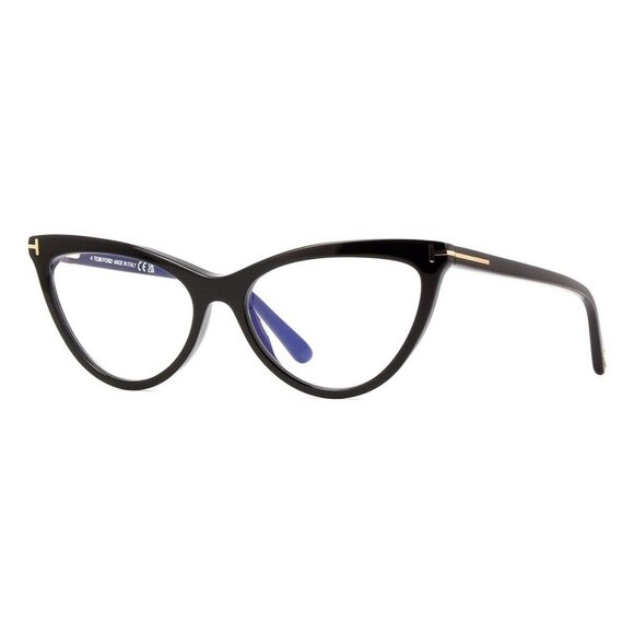 TOM FORD Eyeglasses FT5896-001-56 Size 56/16/cat-eye BRAND NEW W CASE